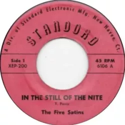 In the Still of the Nite (I'll Remember)