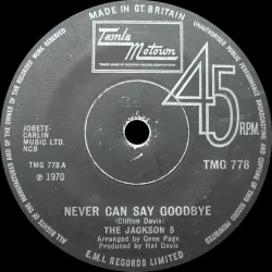 Never Can Say Goodbye